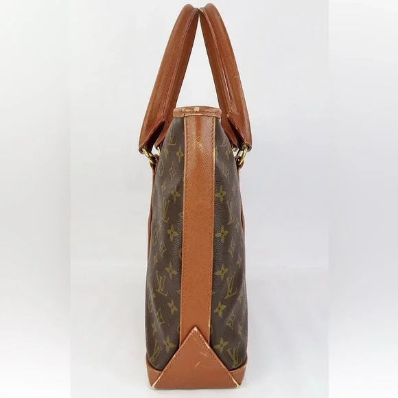 Louis Vuitton Brown and Tan Monogram Handbag - Picture 3 of 16